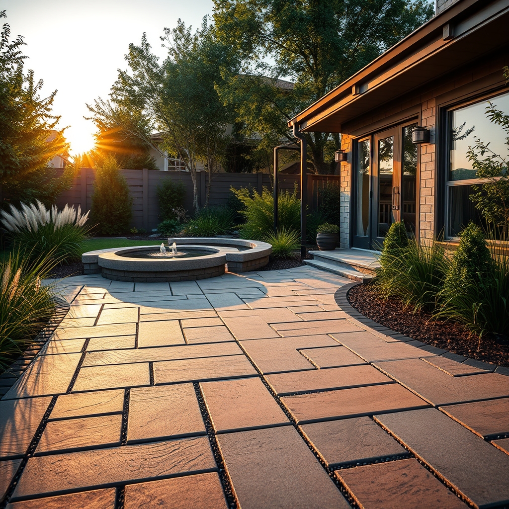Permeable patio pavers - Illustration 1
